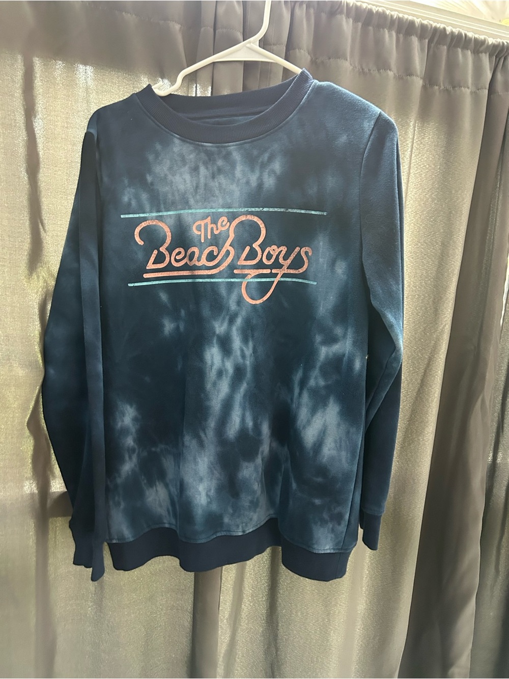 Beach Boys Navy Tie-Dye Crewneck Sweatshirt
